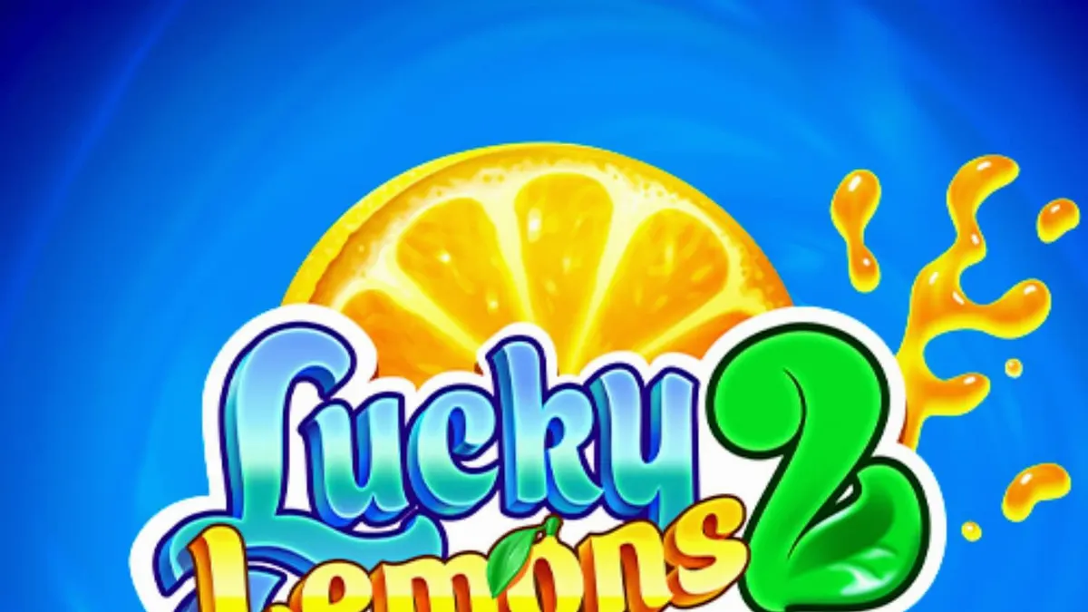 Lucky Lemons 2 Juiced Up slot interface with vibrant citrus theme